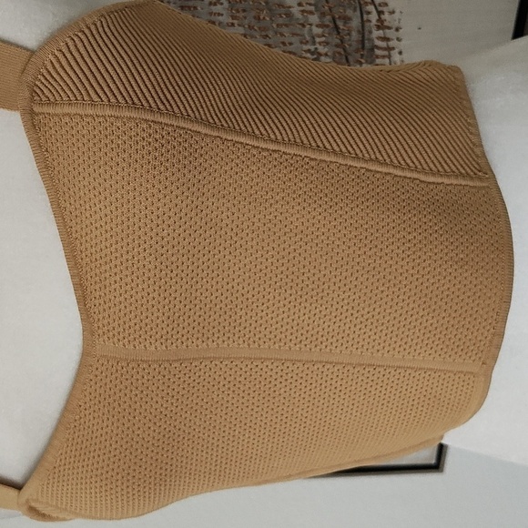New House of Harlow Tan Crop Top Size M - Picture 2 of 9